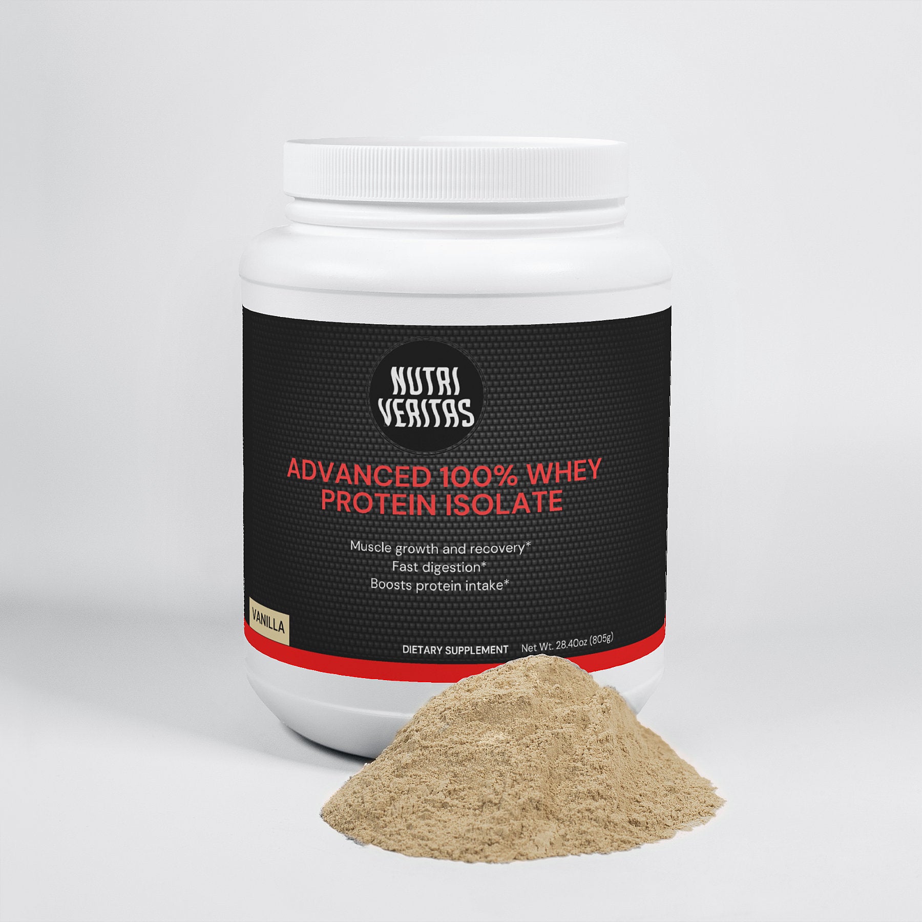 Advanced 100% Whey Protein Isolate (Vanilla) picture