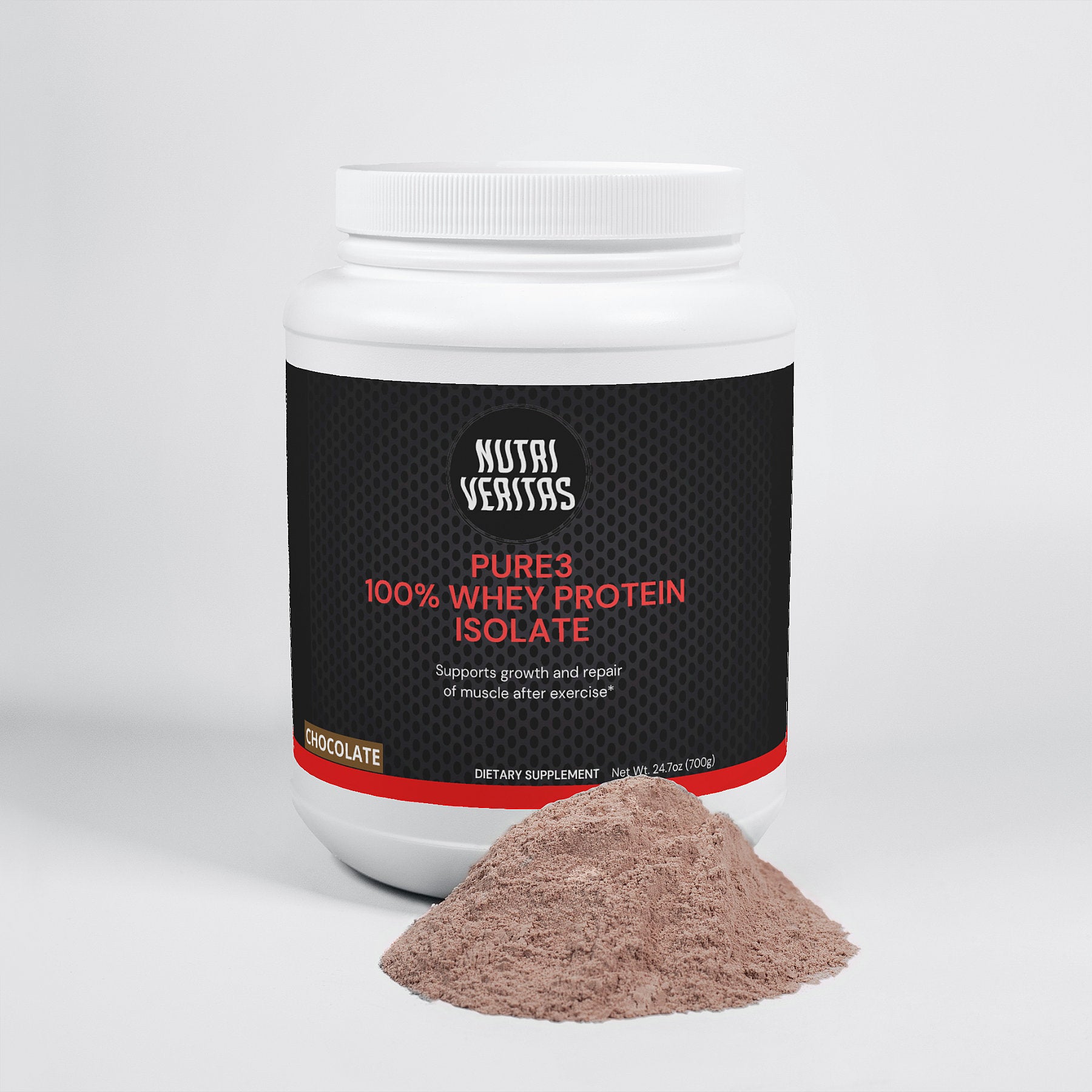 Pure3 100% Whey Protein Isolate (Chocolate) picture