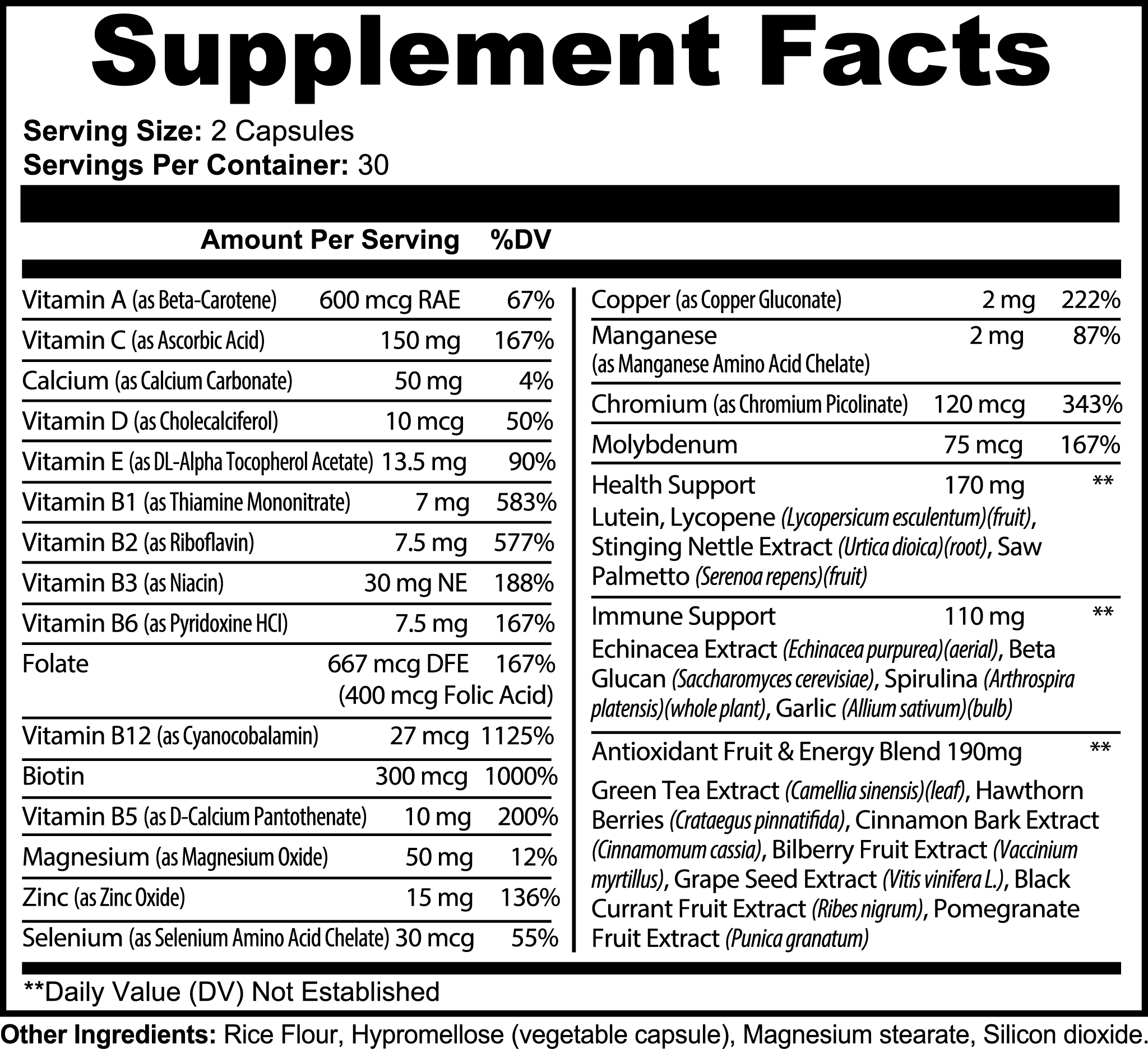 Complete Multivitamin picture