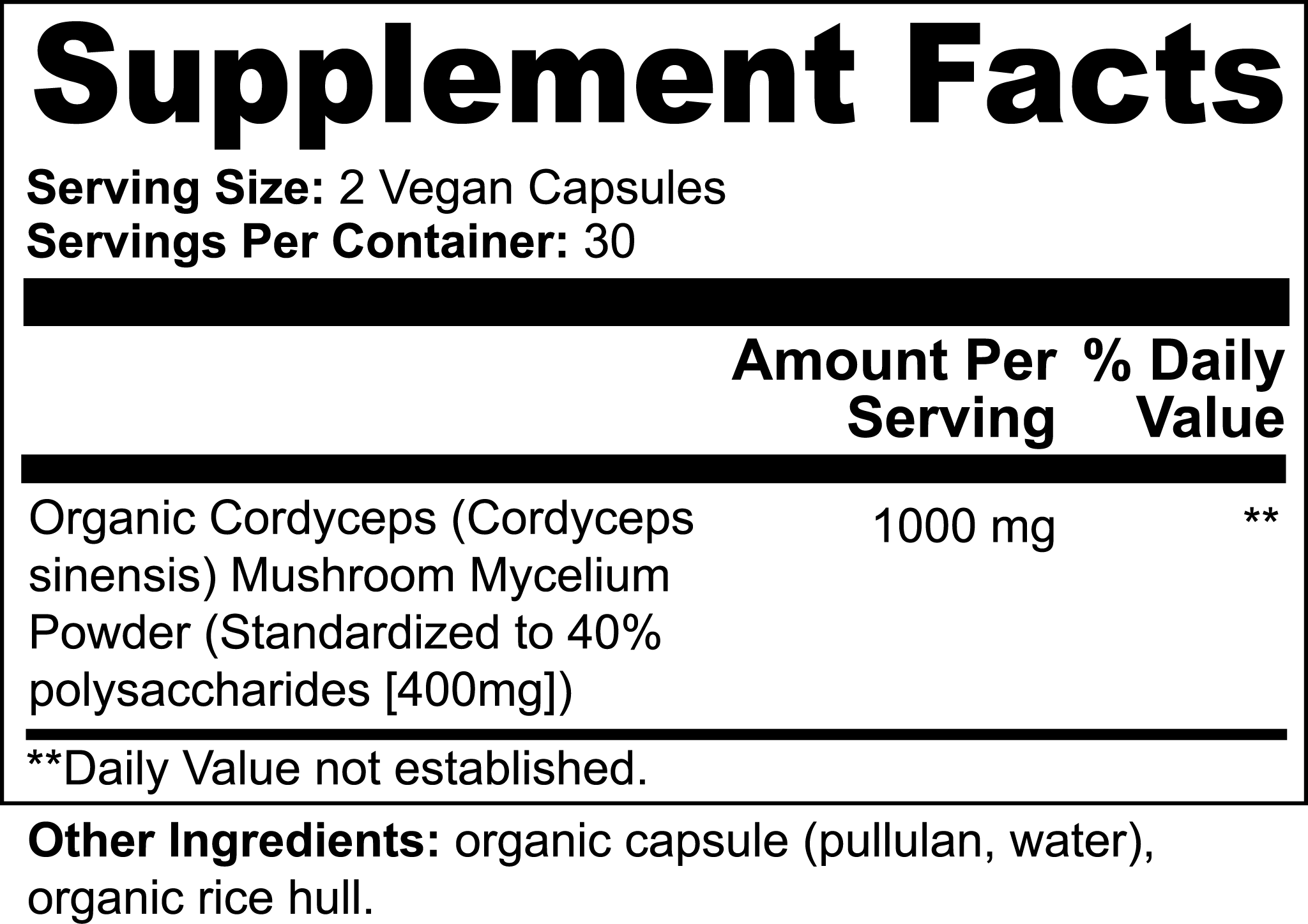 Cordyceps Mushroom picture