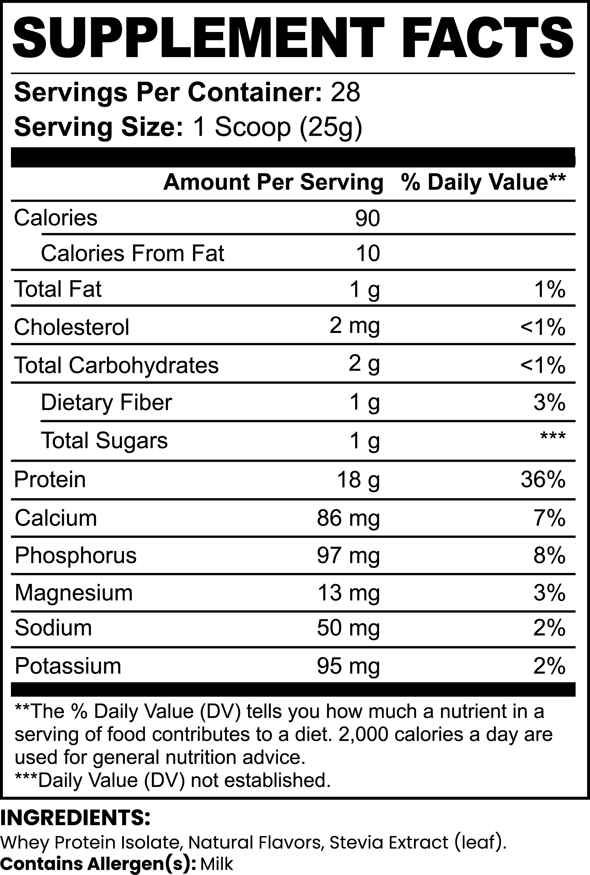 Pure3 100% Whey Protein Isolate (Chocolate) picture